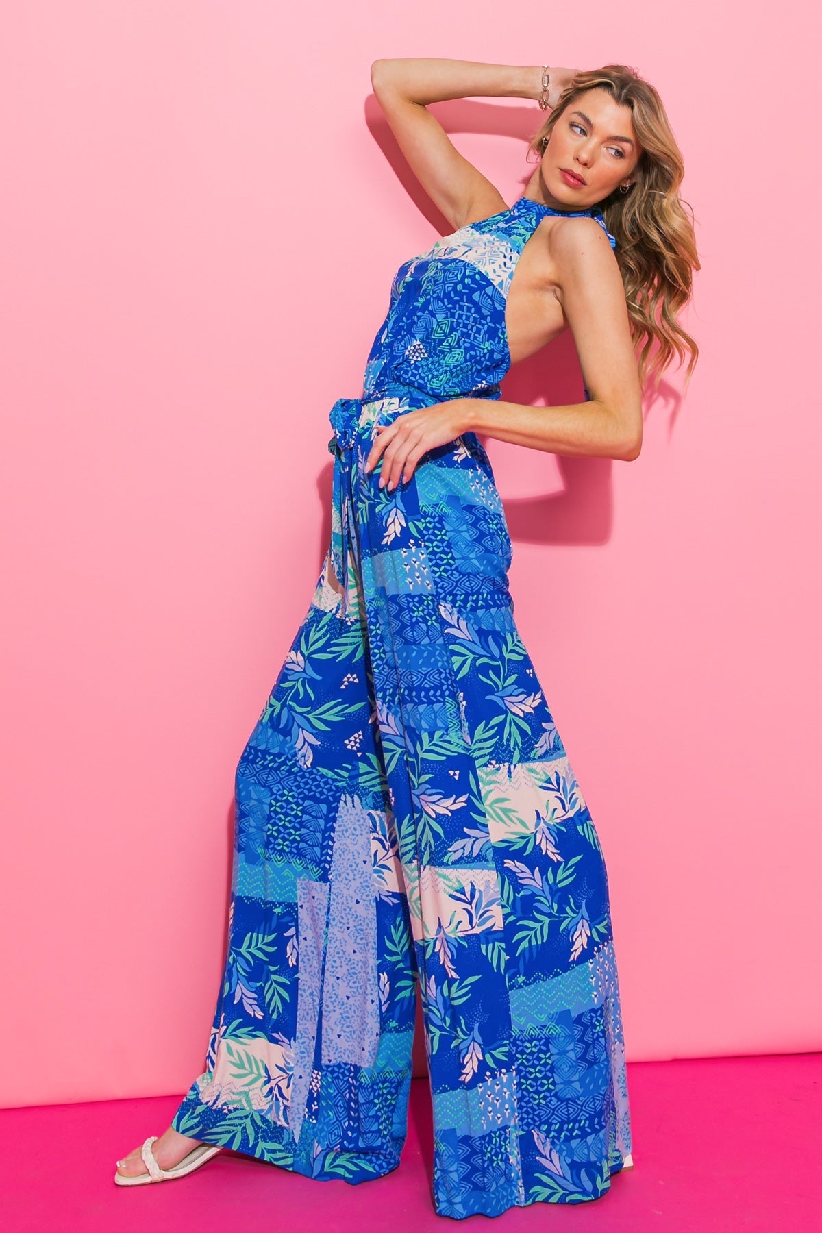 KISS ME MORE WOVEN JUMPSUIT Flying Tomato