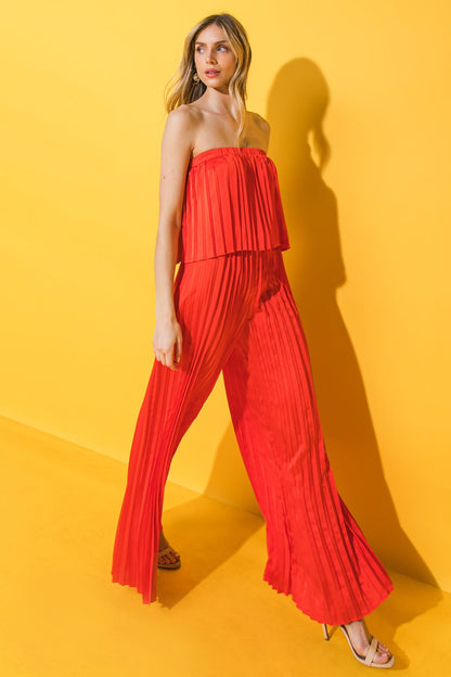 MY RED TOMATO WOVEN JUMPSUIT