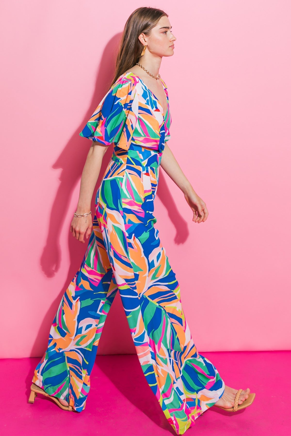 WHITEWATER BAY WOVEN JUMPSUIT Flying Tomato