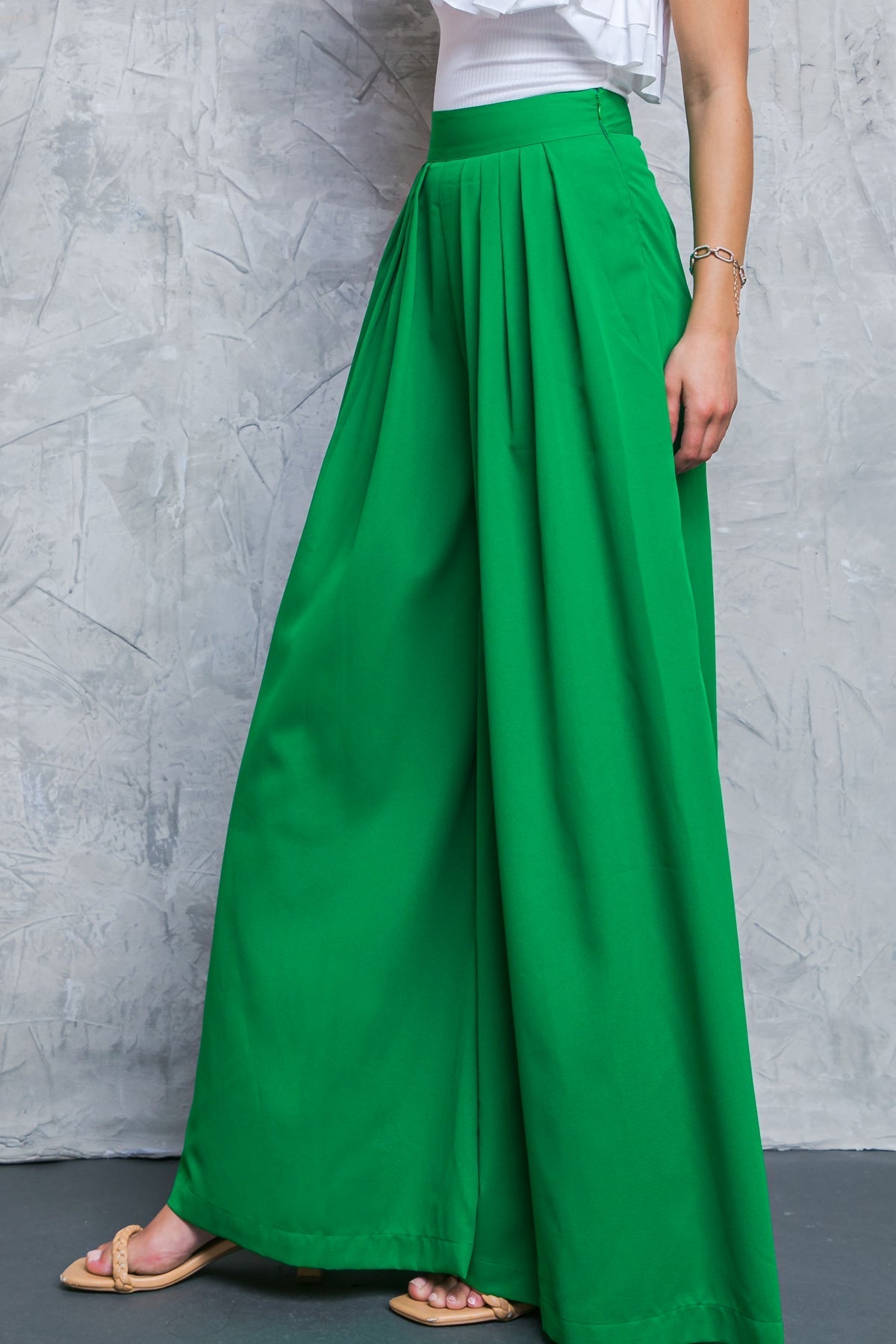 AT THE WISHING WELL WOVEN PANTS Flying Tomato