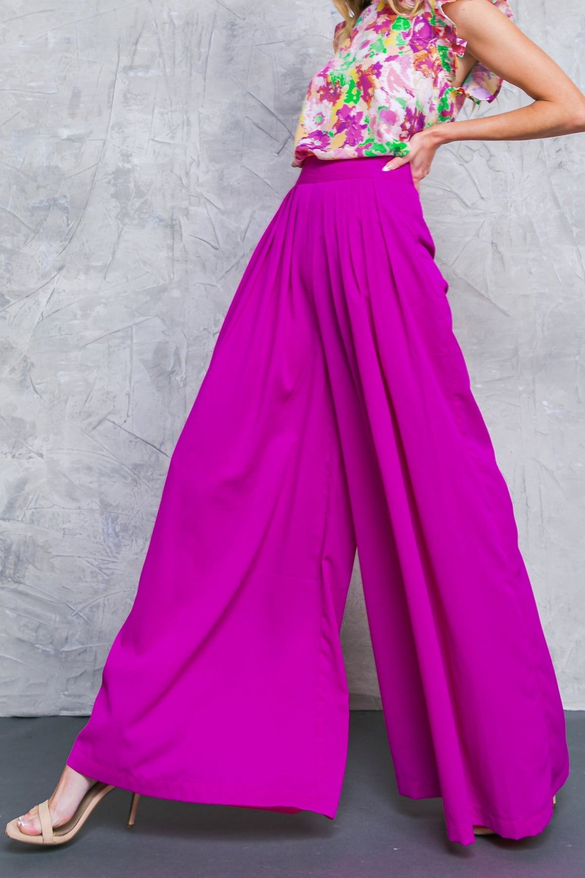 AT THE WISHING WELL WOVEN PANTS Flying Tomato