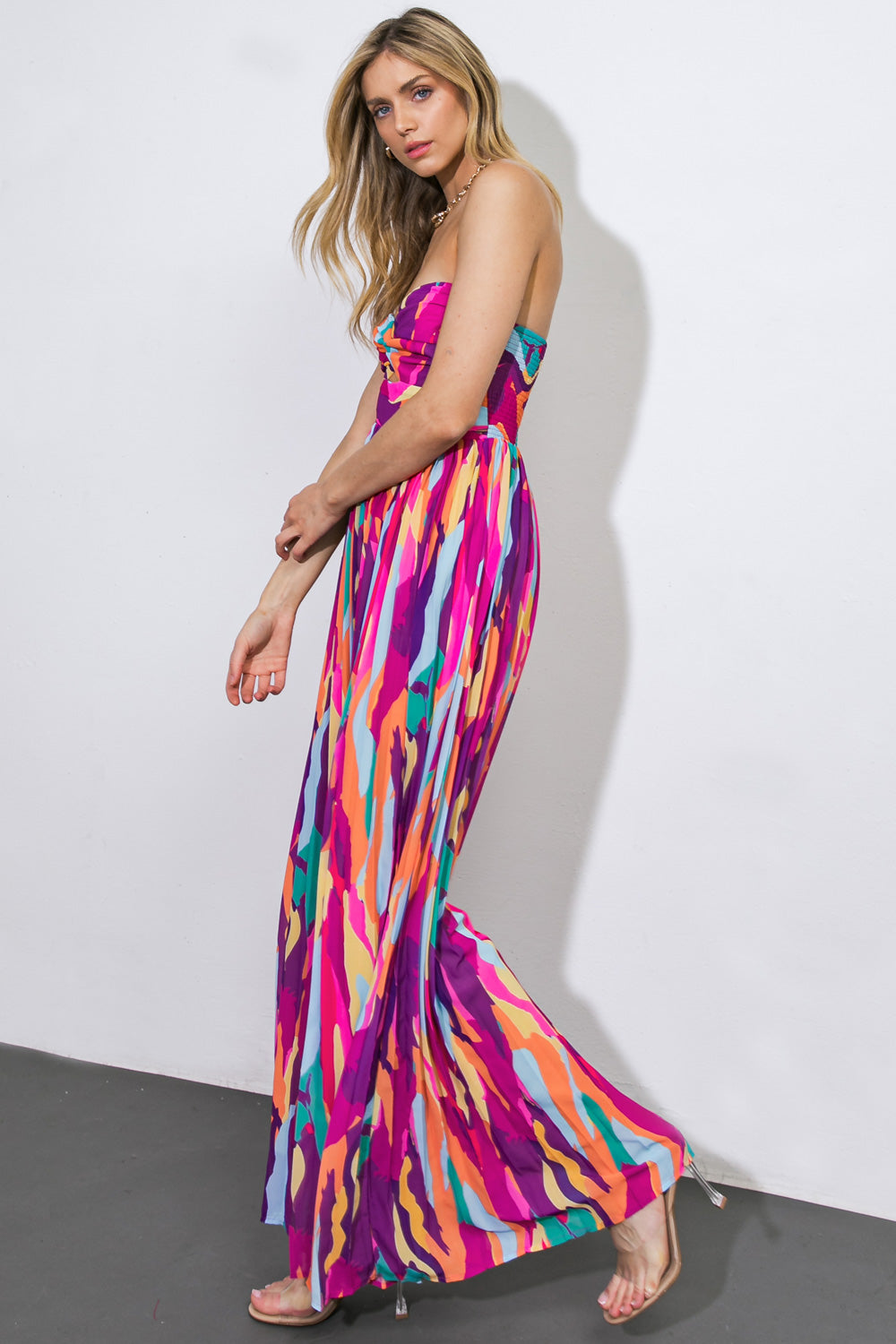 ONE THING AT A TIME WOVEN JUMPSUIT Flying Tomato