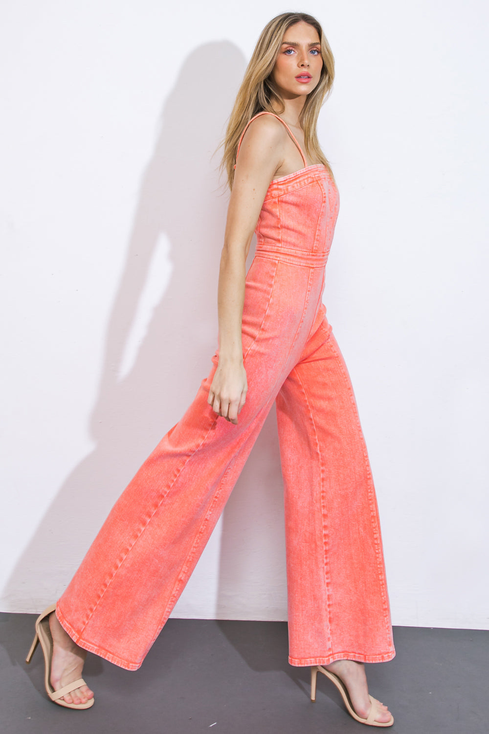 TOTALLY TRENDY TWILL JUMPSUIT Flying Tomato