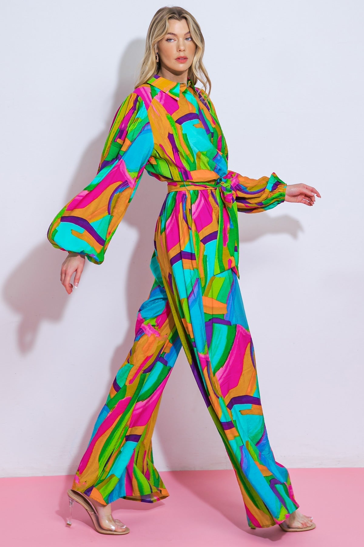 ALL MY HEART WOVEN JUMPSUIT Flying Tomato