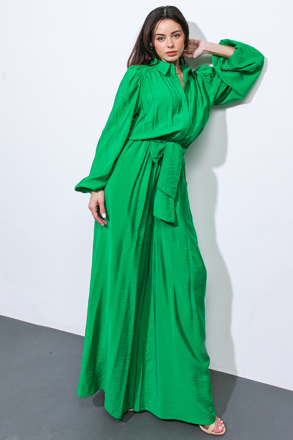 READY FOR TODAY WOVEN JUMPSUIT Flying Tomato