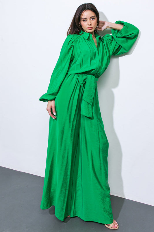 READY FOR TODAY WOVEN JUMPSUIT Flying Tomato