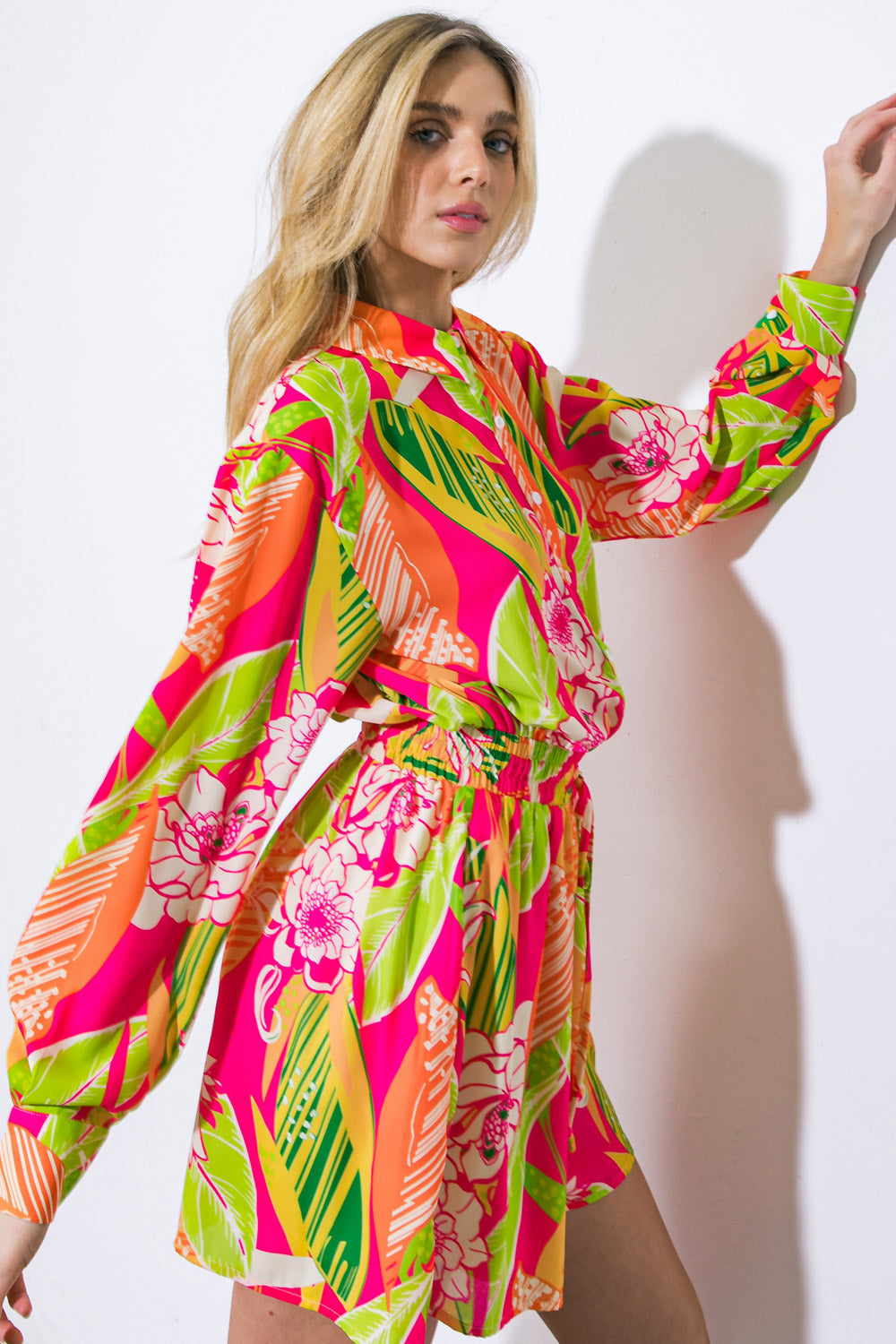 KEEPING YOU COMPANY WOVEN ROMPER Flying Tomato