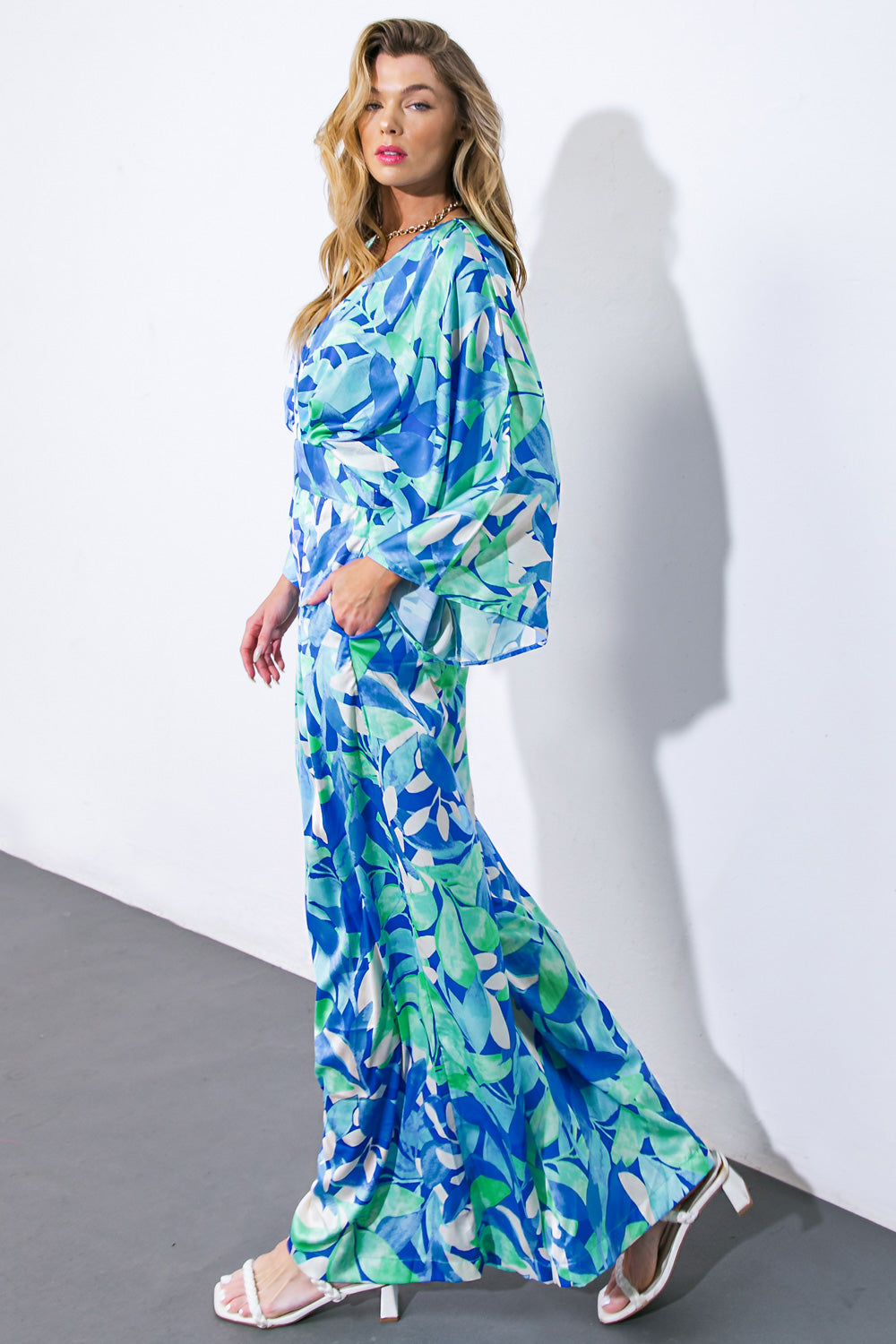 WIN THE CROWD WOVEN JUMPSUIT Flying Tomato