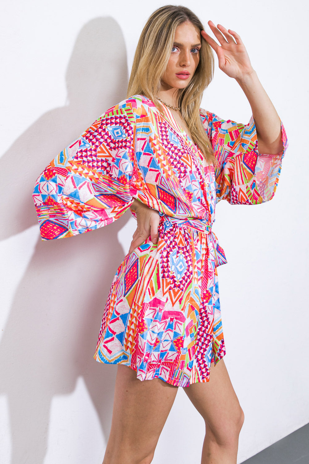 IN THE LEAVES WOVEN ROMPER Flying Tomato