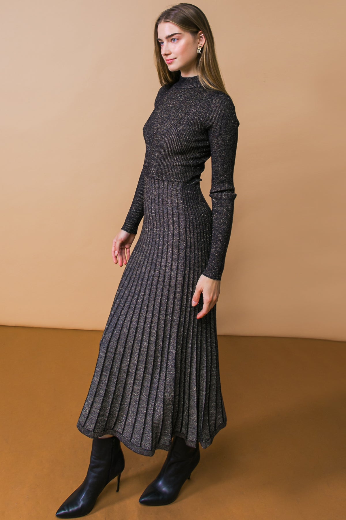 STAY COZE SWEATER MIDI DRESS Flying Tomato