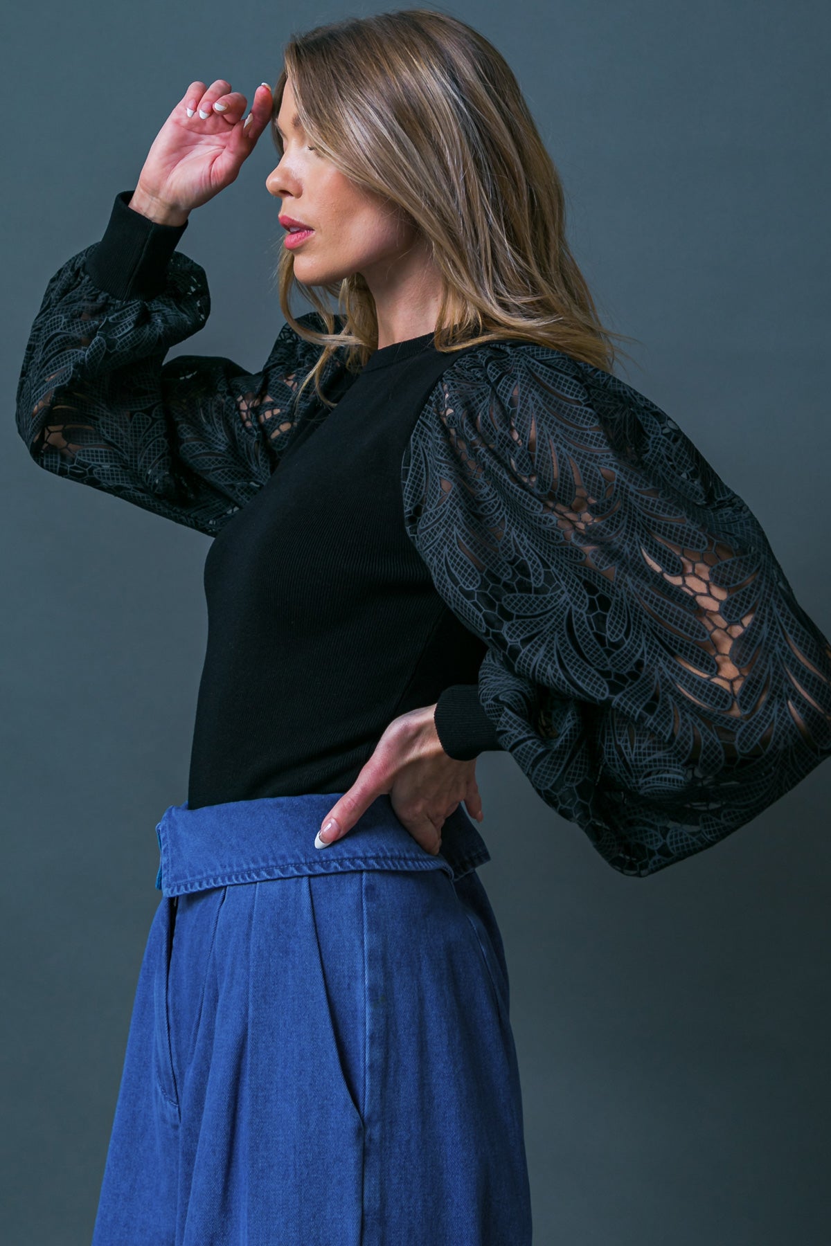 LEISURE LIFE SWEATER TOP Flying Tomato