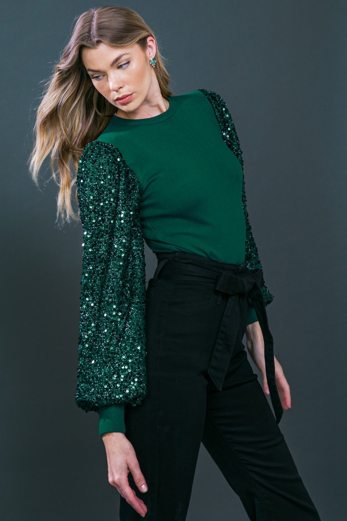 FEELING THE FUN SWEATER TOP Flying Tomato