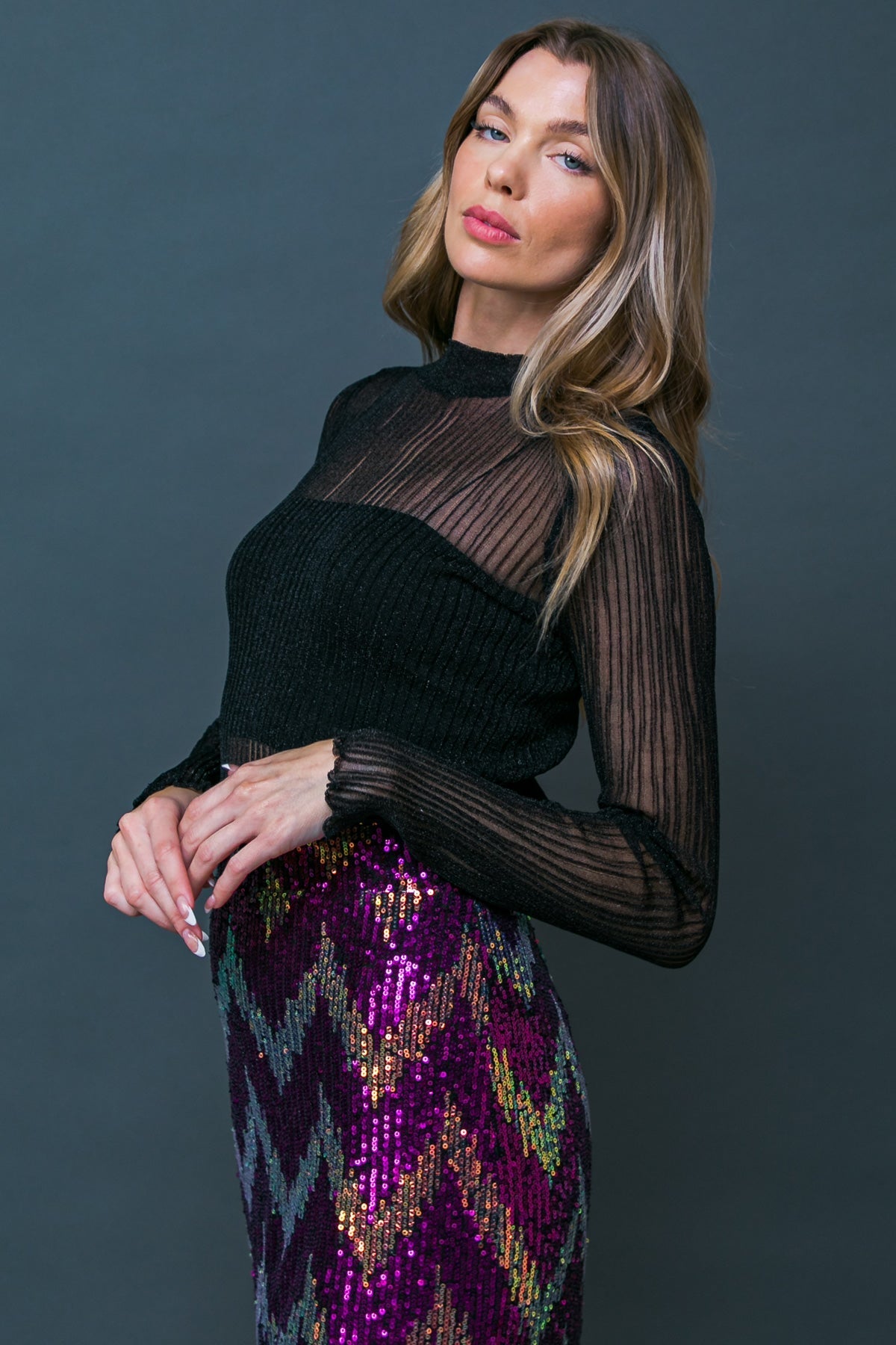 PERFECT ESSENTIAL LIGHTWEIGHT SWEATER TOP Flying Tomato