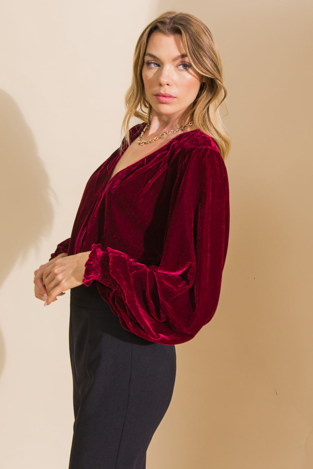 LIKE NO OTHER VELVET BODYSUIT Flying Tomato