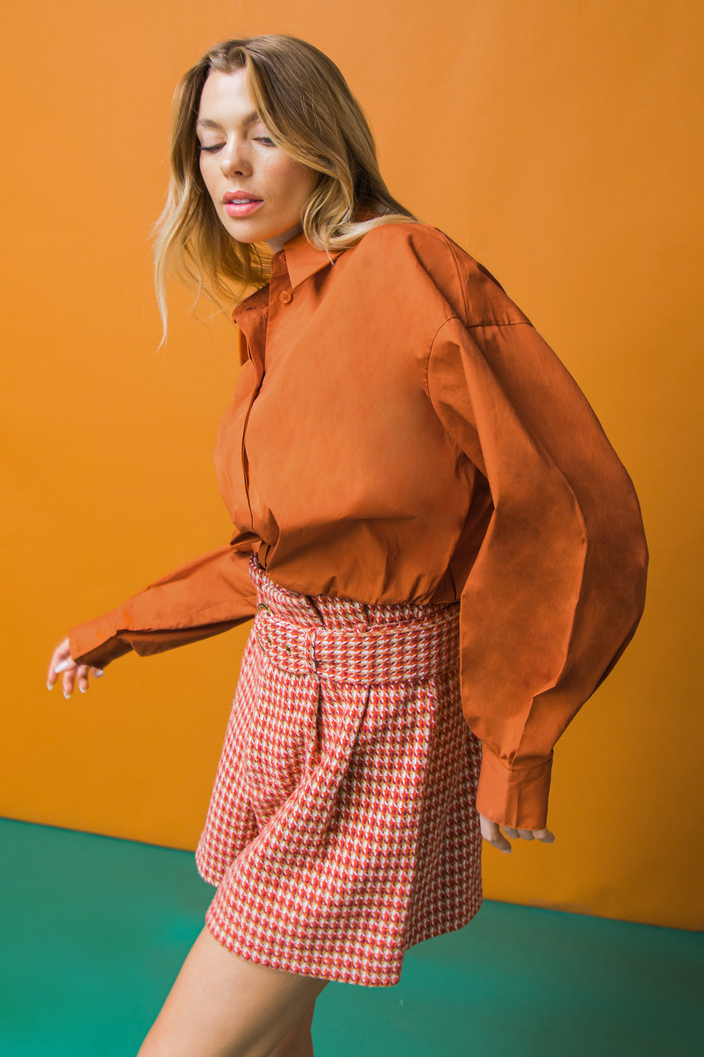 STATE OF SUCCESS POPLIN TOP Flying Tomato