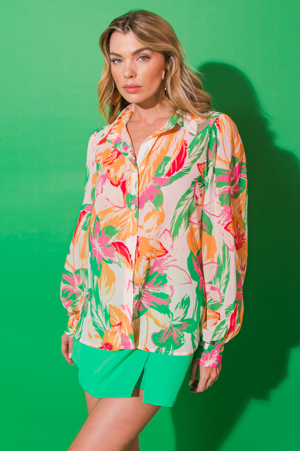 BORN TO SPARKLE WOVEN TOP Flying Tomato