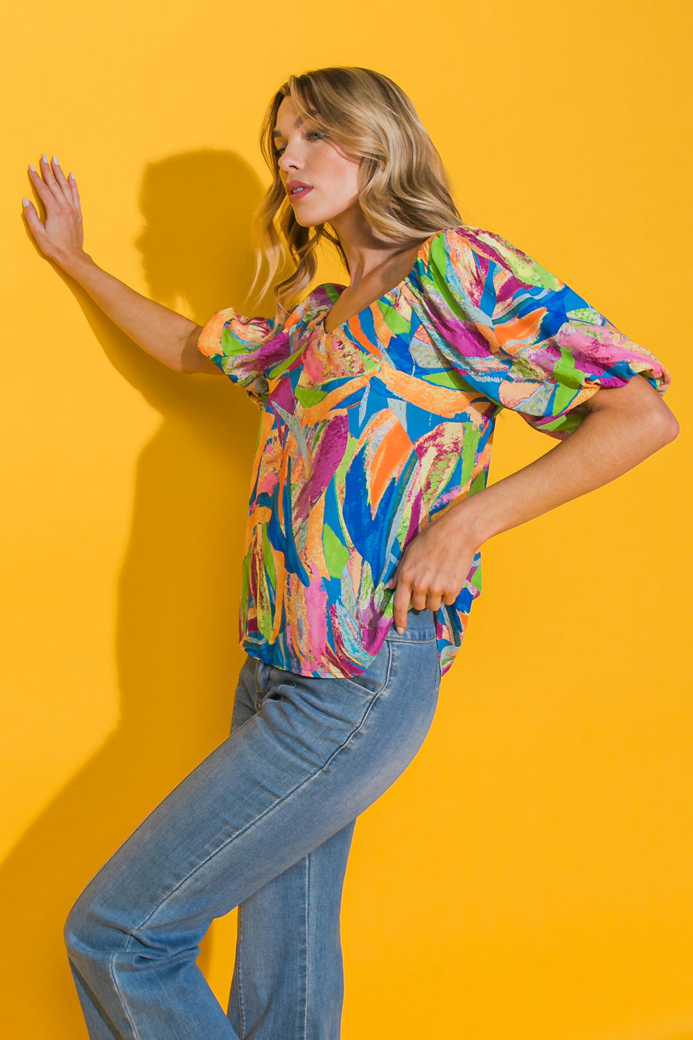 HONESTLY BREATHTAKING WOVEN TOP Flying Tomato