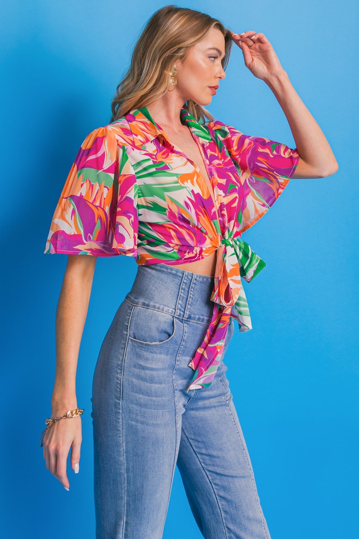 STAND BY ME WOVEN TOP Flying Tomato