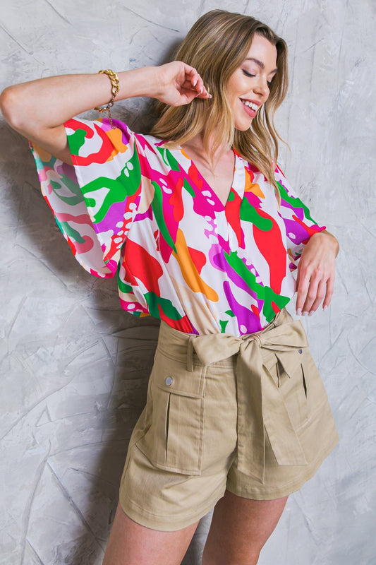 STYLISH SUMMER WOVEN TOP Flying Tomato