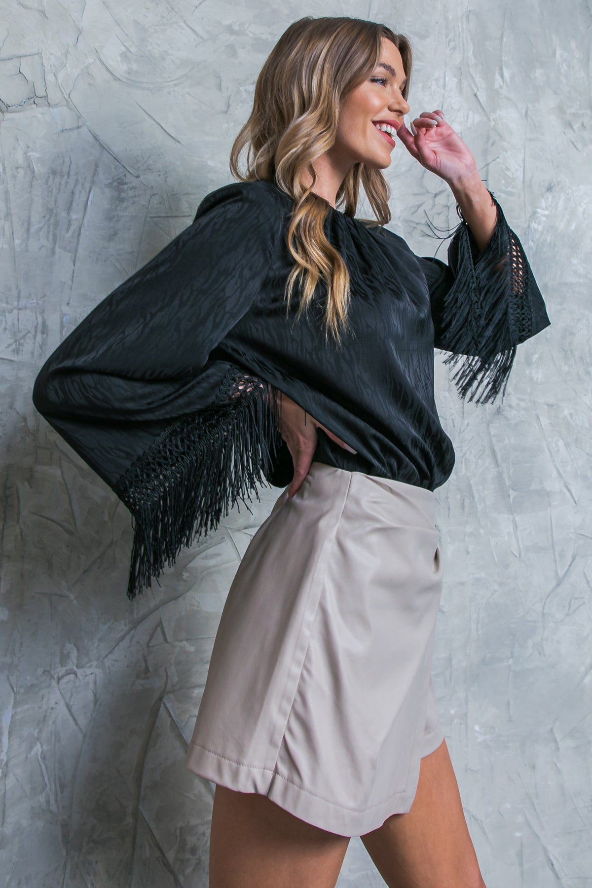 LOVE EVERY DAY WOVEN BODYSUIT Flying Tomato