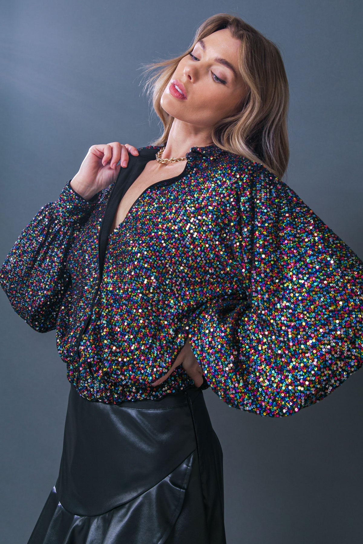 FREEDOM CALLS SEQUIN TOP Flying Tomato