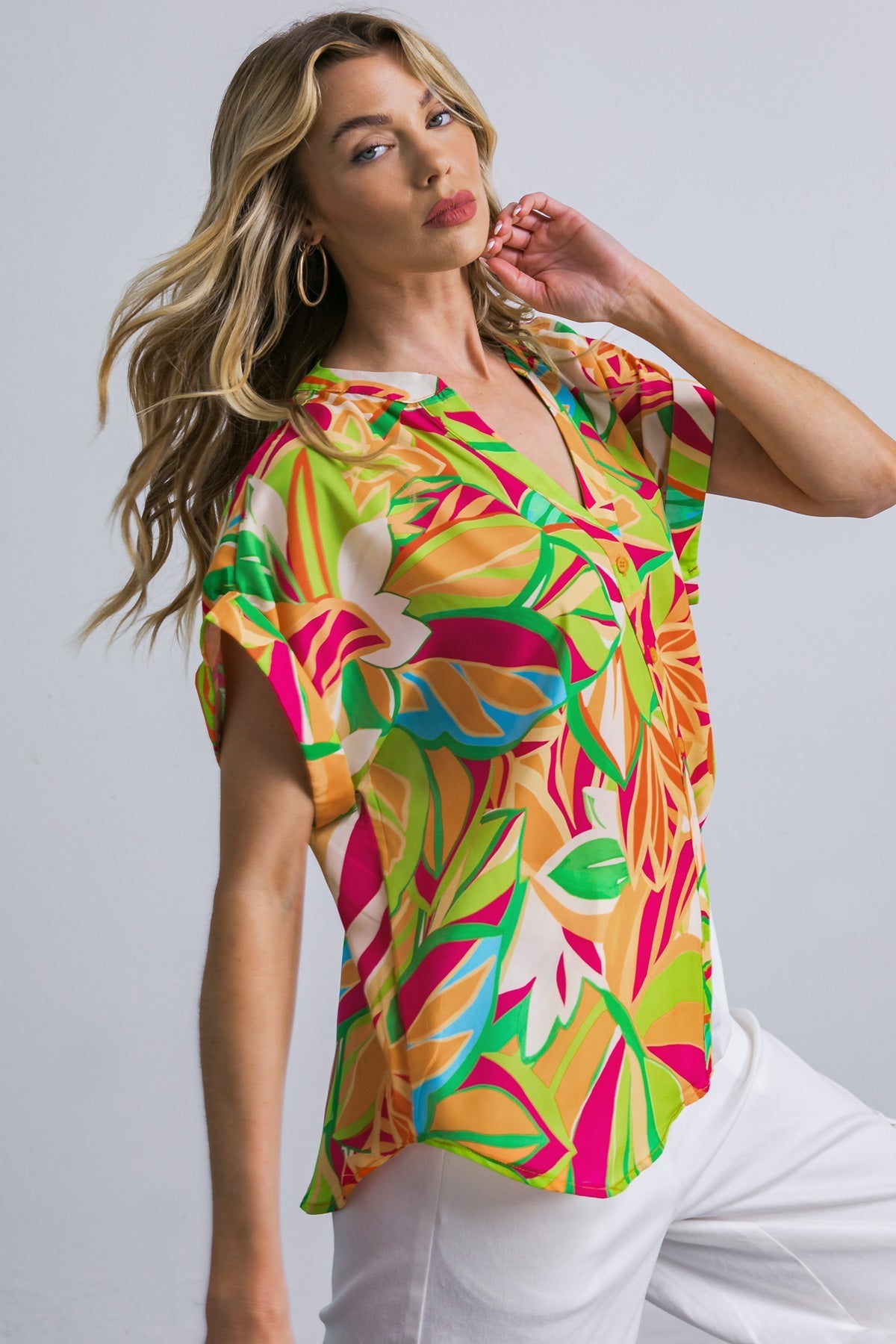 FAVORITE ICON WOVEN TOP Flying Tomato