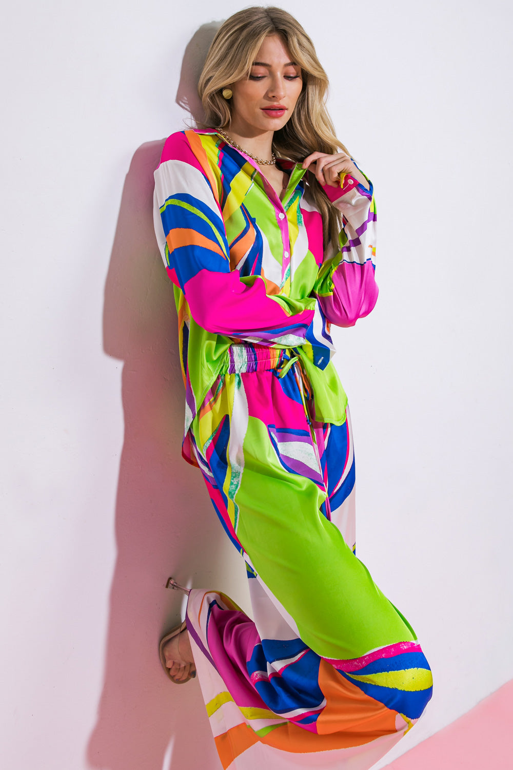 GET GOING WOVEN TOP Flying Tomato