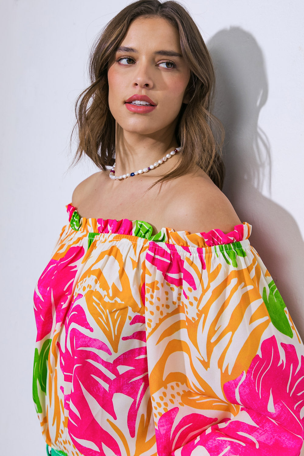 BREAKING HEARTS WOVEN TOP Flying Tomato