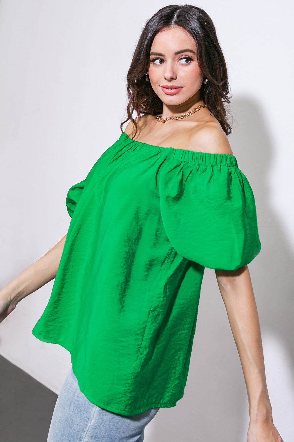 CALL TO ACTION WOVEN TOP Flying Tomato