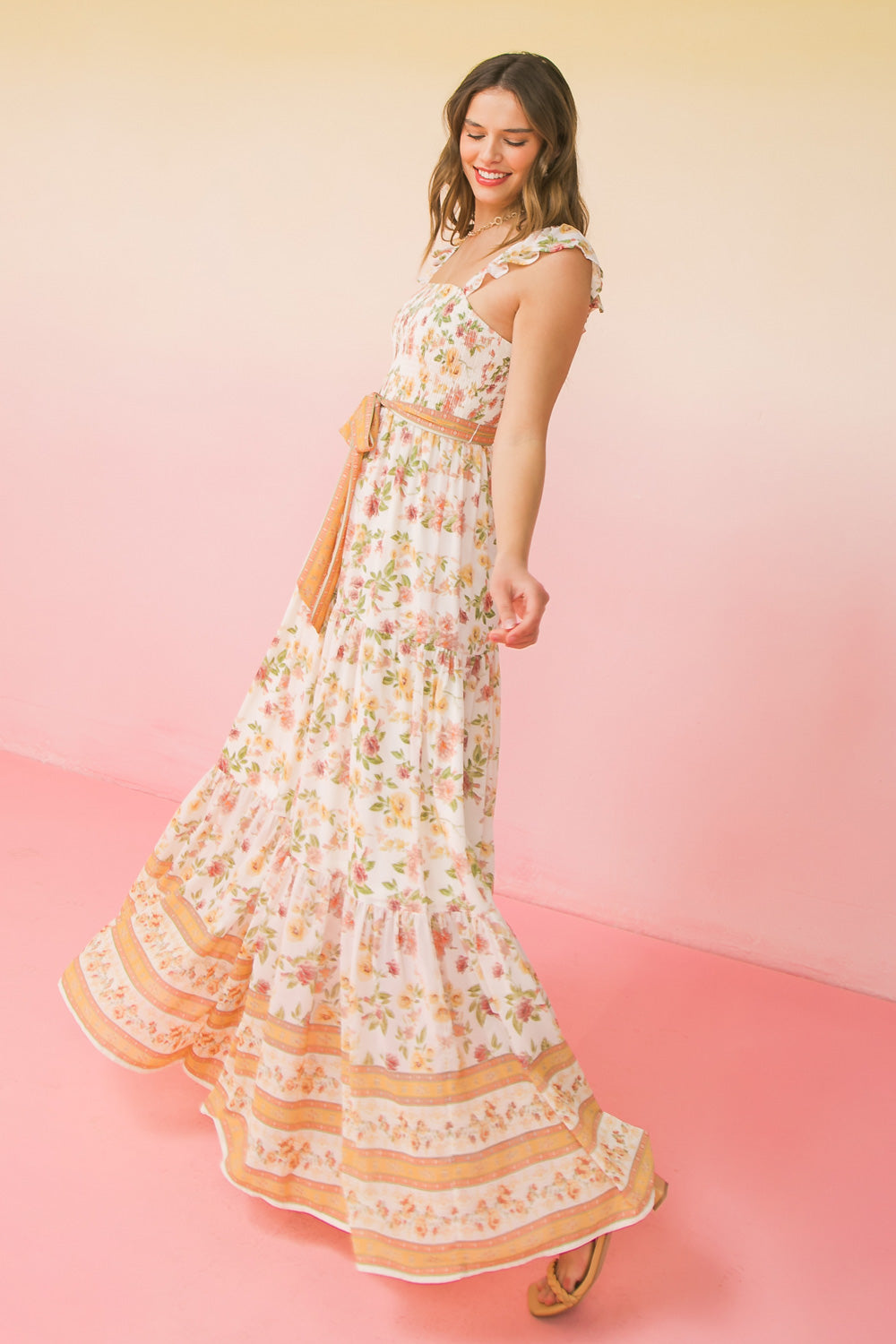 SHINE LIKE THE SUN MAXI DRESS Flying Tomato