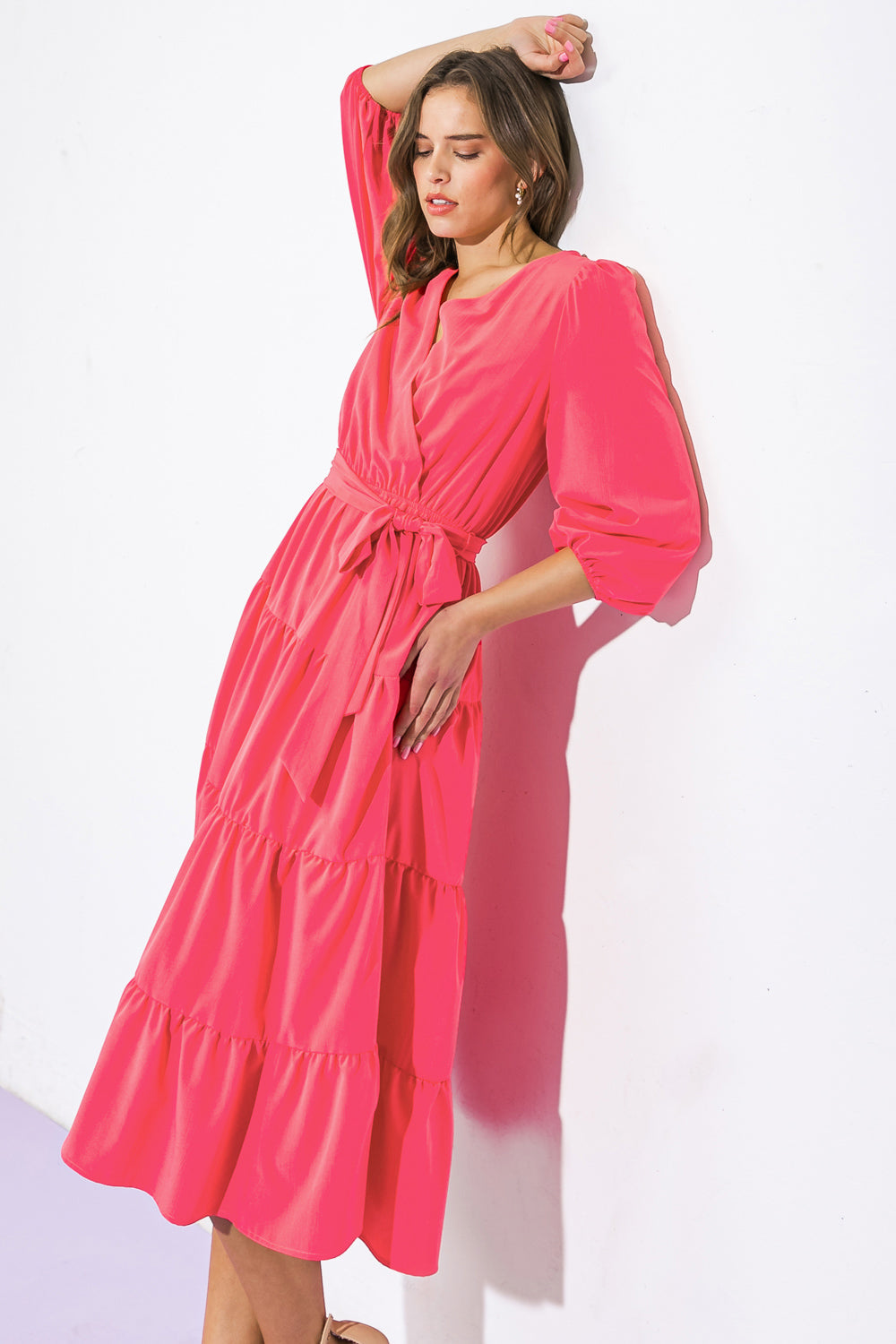 SECRET WHISPERS MIDI DRESS Flying Tomato