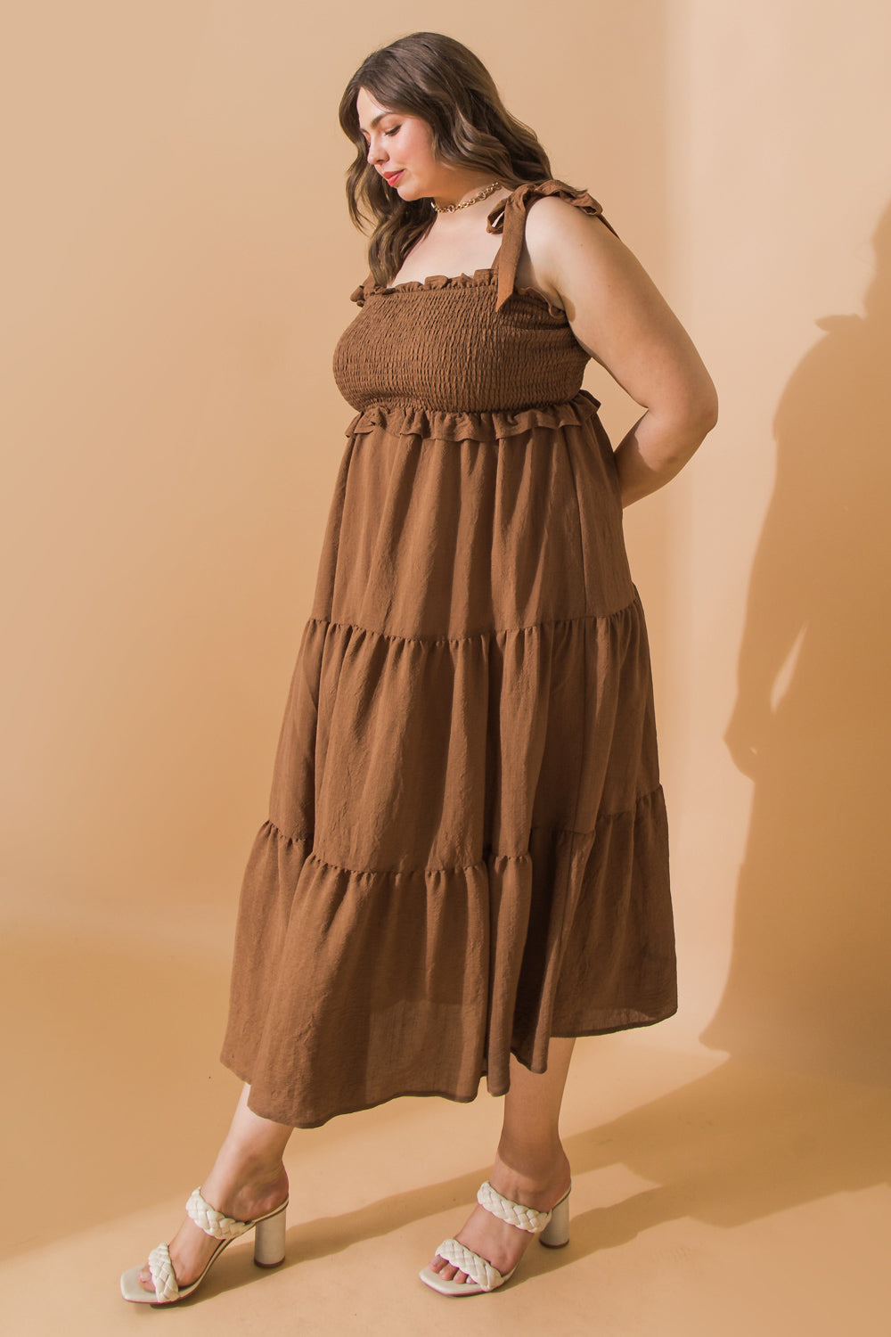 SAVE YOUR TEARS MIDI DRESS Flying Tomato