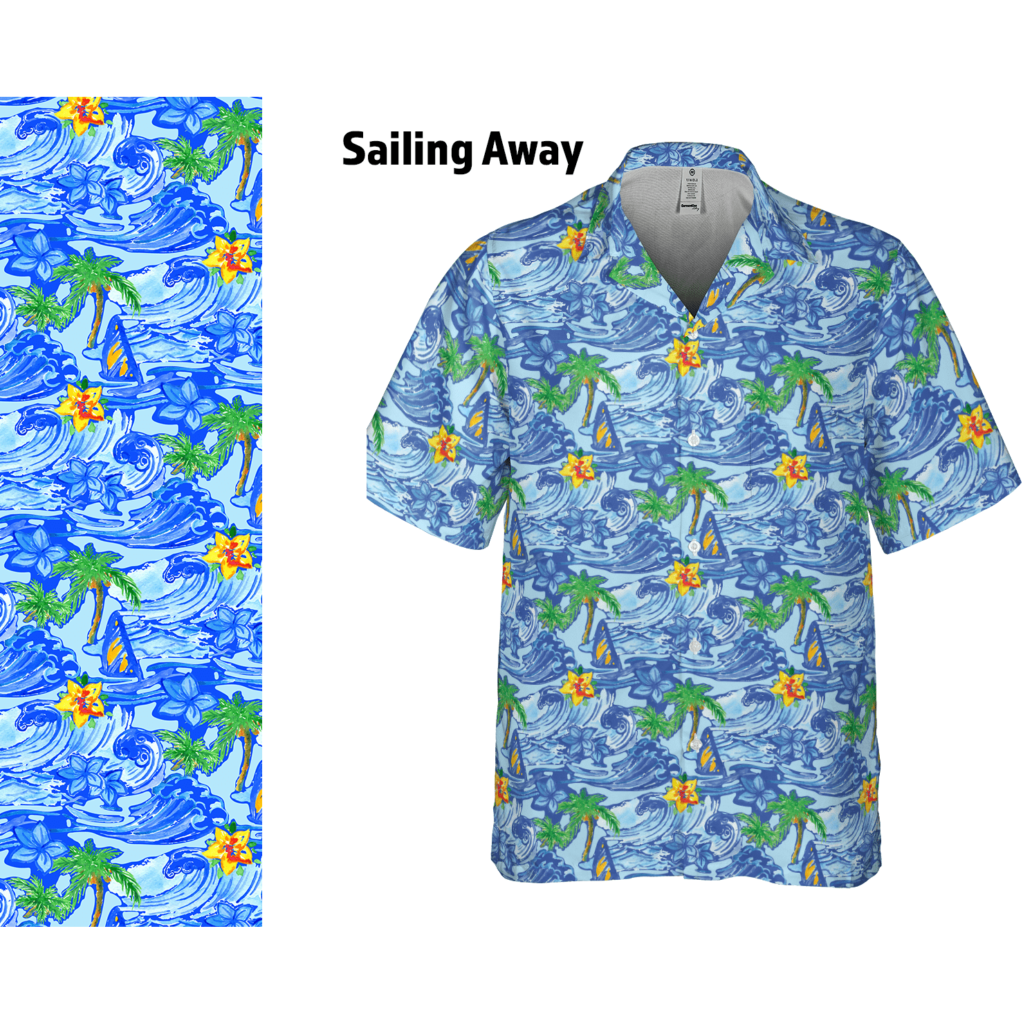 Sailing Hawaiian Shirt Hawaiian MM