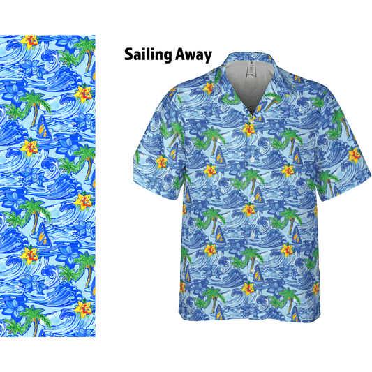 Sailing Hawaiian Shirt Hawaiian MM
