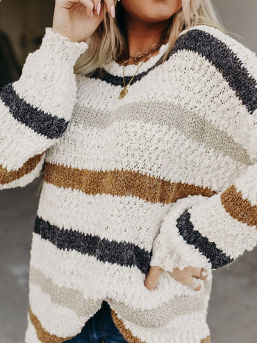 Everyday Striped Knit Sweater