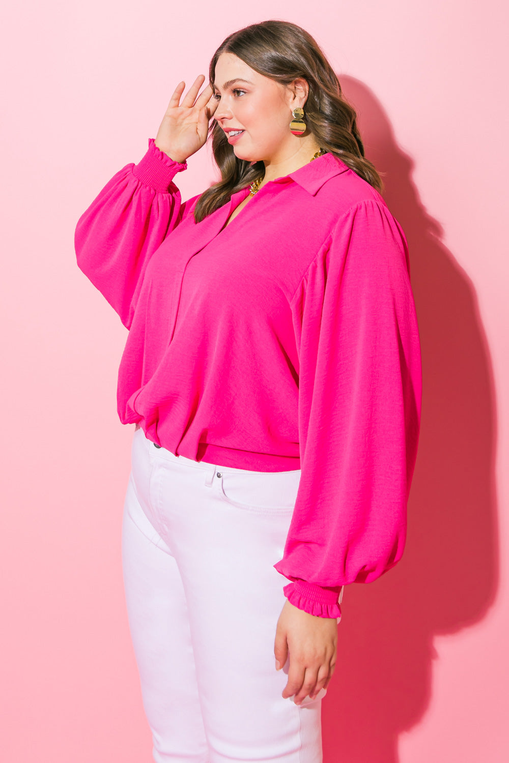 MILES BETWEEN US WOVEN TOP Flying Tomato