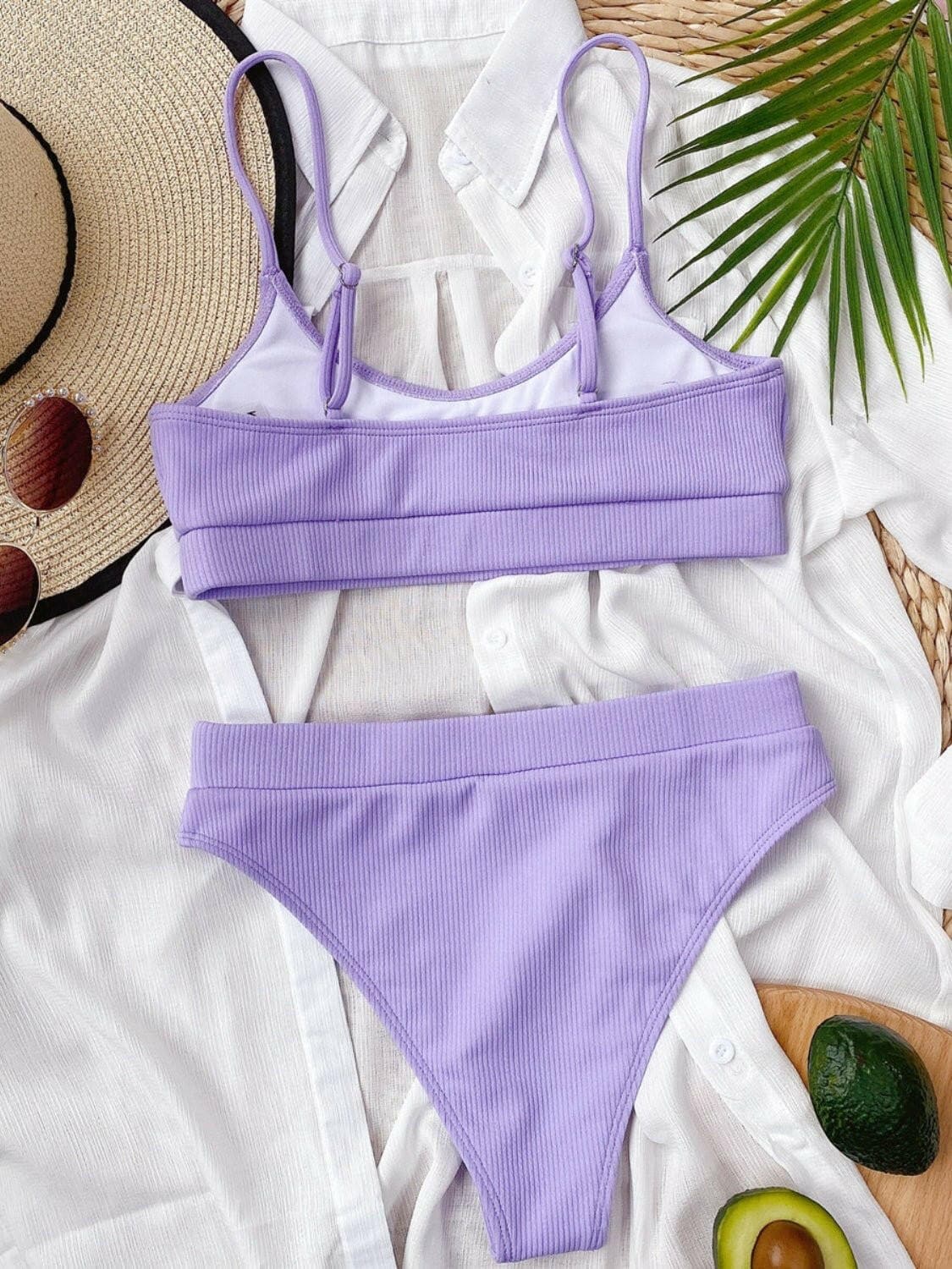 Spaghetti Strap Bikini Set with Scoop NeckUpgrade Your Swimwear Game with our Spaghetti Strap Bikini Set
 
 
Style: Embrace the basic yet chic style of our two-piece bikini set
 
Comfortable Fit: Featuring aLove Salve Spaghetti Strap Bikini Setswimwear