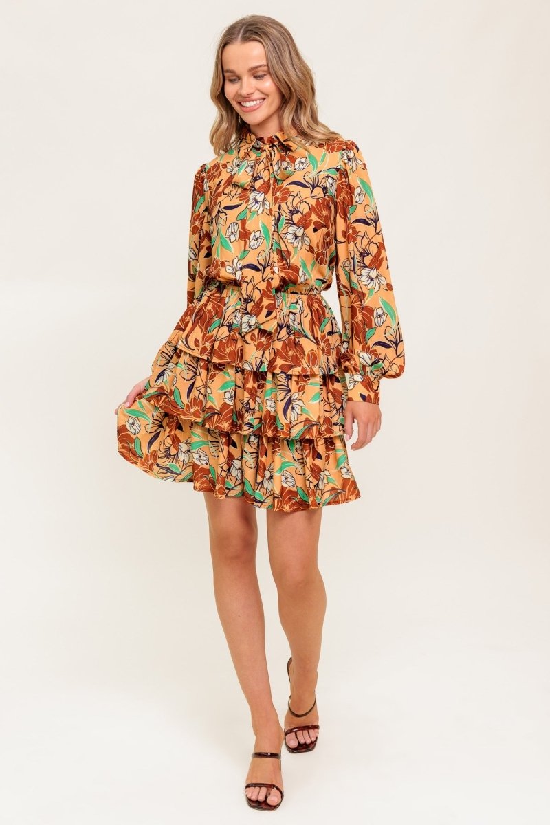 SECRET CRUSH WOVEN MINI DRESS - Love Salve
