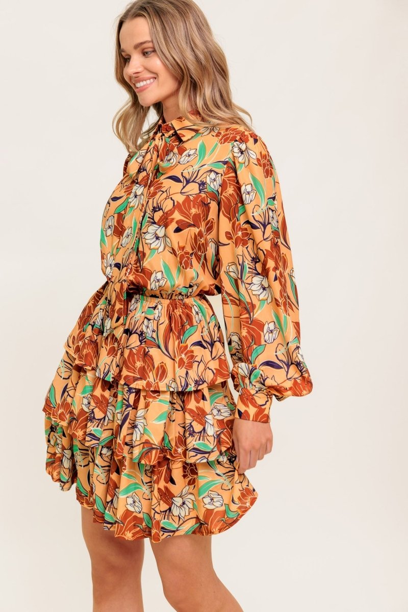 SECRET CRUSH WOVEN MINI DRESS - Love Salve 