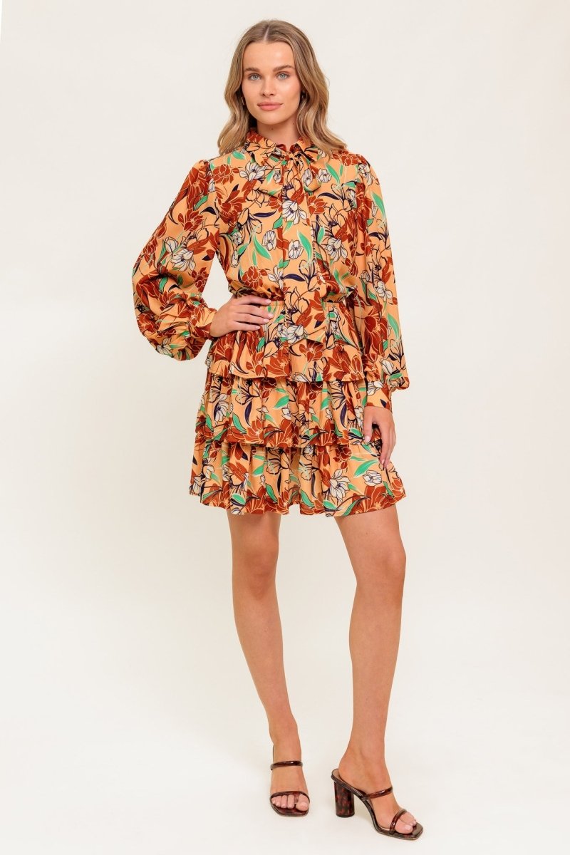 SECRET CRUSH WOVEN MINI DRESS - Love Salve 