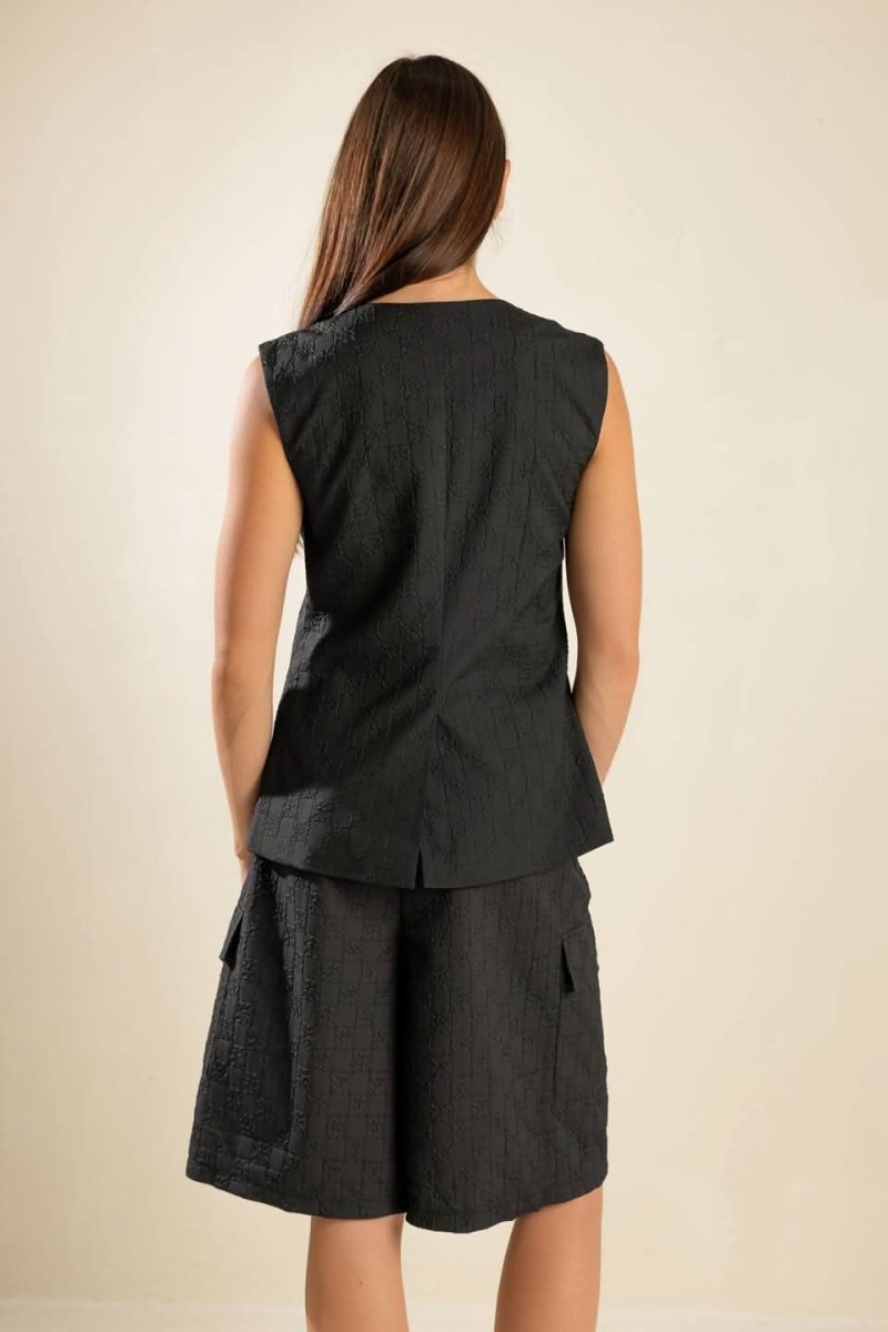 SEE WHAT HAPPENS WOVEN VEST - Love Salve