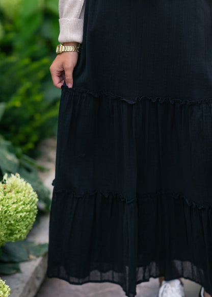 Serena Cotton Gauze Maxi Skirt