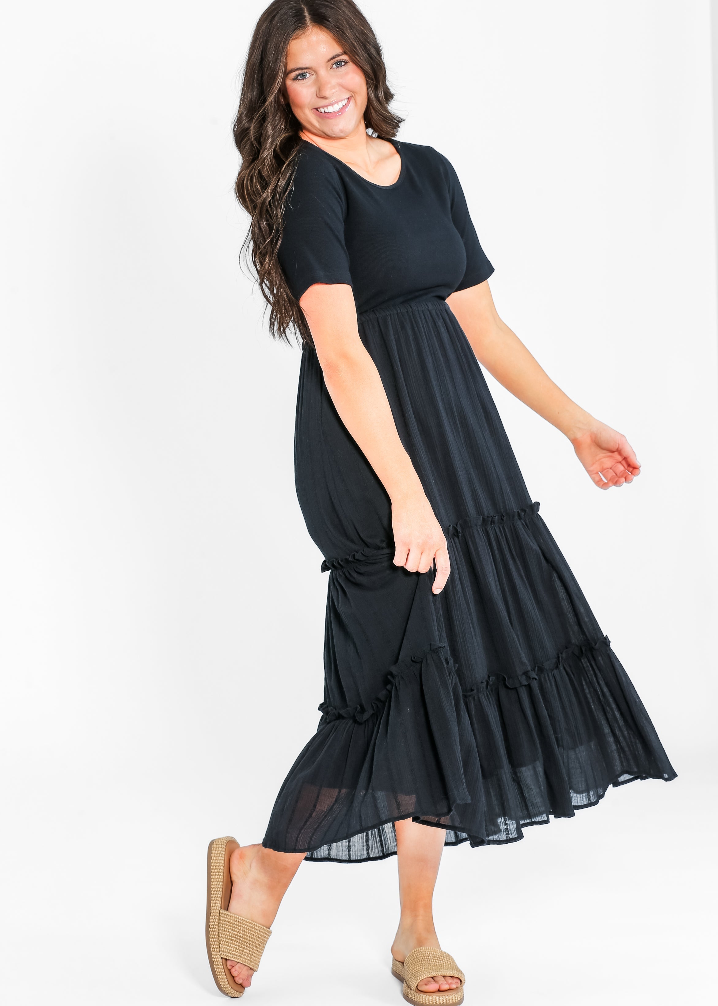 Serena Eyelet Maxi Dress - FINAL SALE Inherit Co.