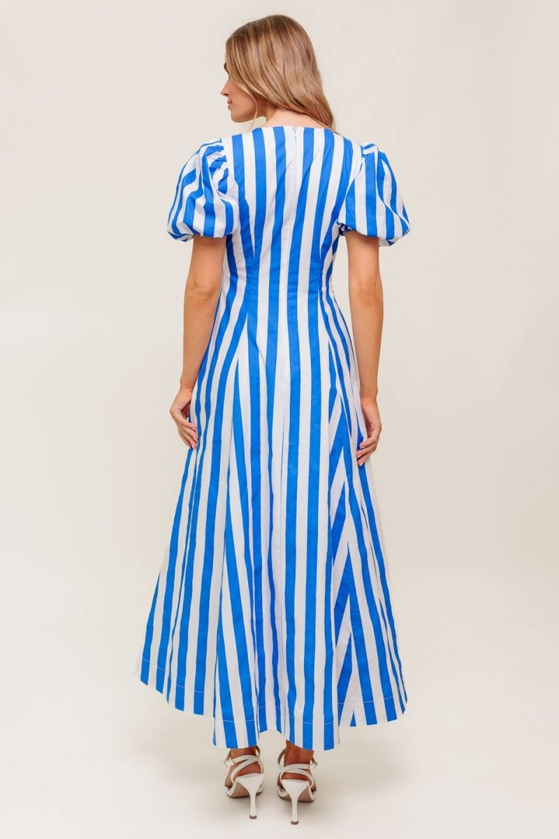 SERENITY TOUCH WOVEN MIDI DRESS - Love Salve