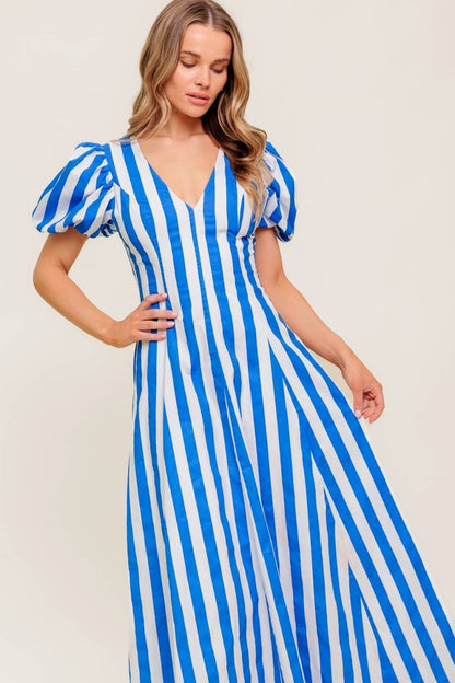 SERENITY TOUCH WOVEN MIDI DRESS - Love Salve