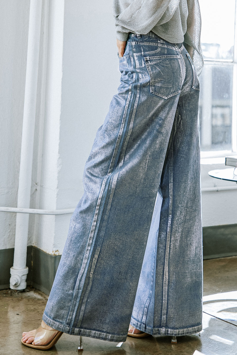 PEACE AND JOY DENIM PANTS