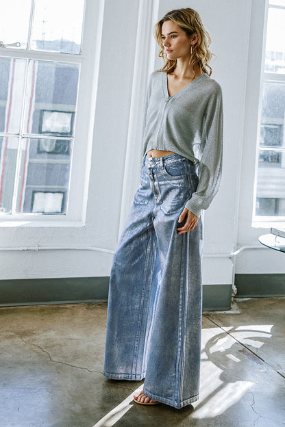 PEACE AND JOY DENIM PANTS