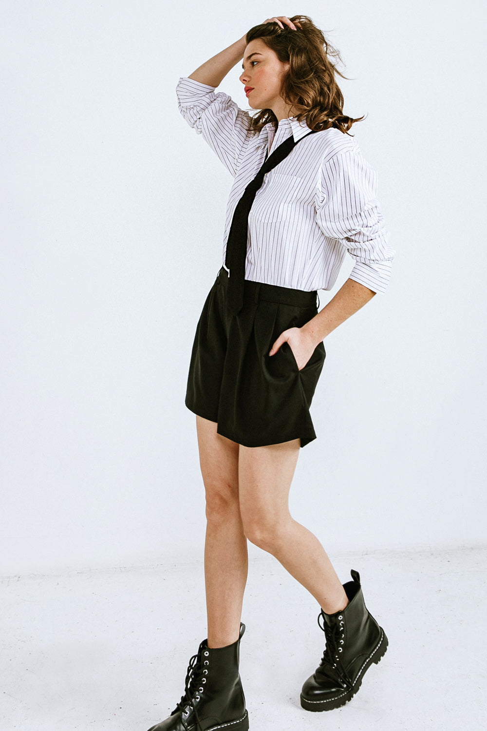 DESTINED TO IMPRESS WOVEN ROMPER Flying Tomato