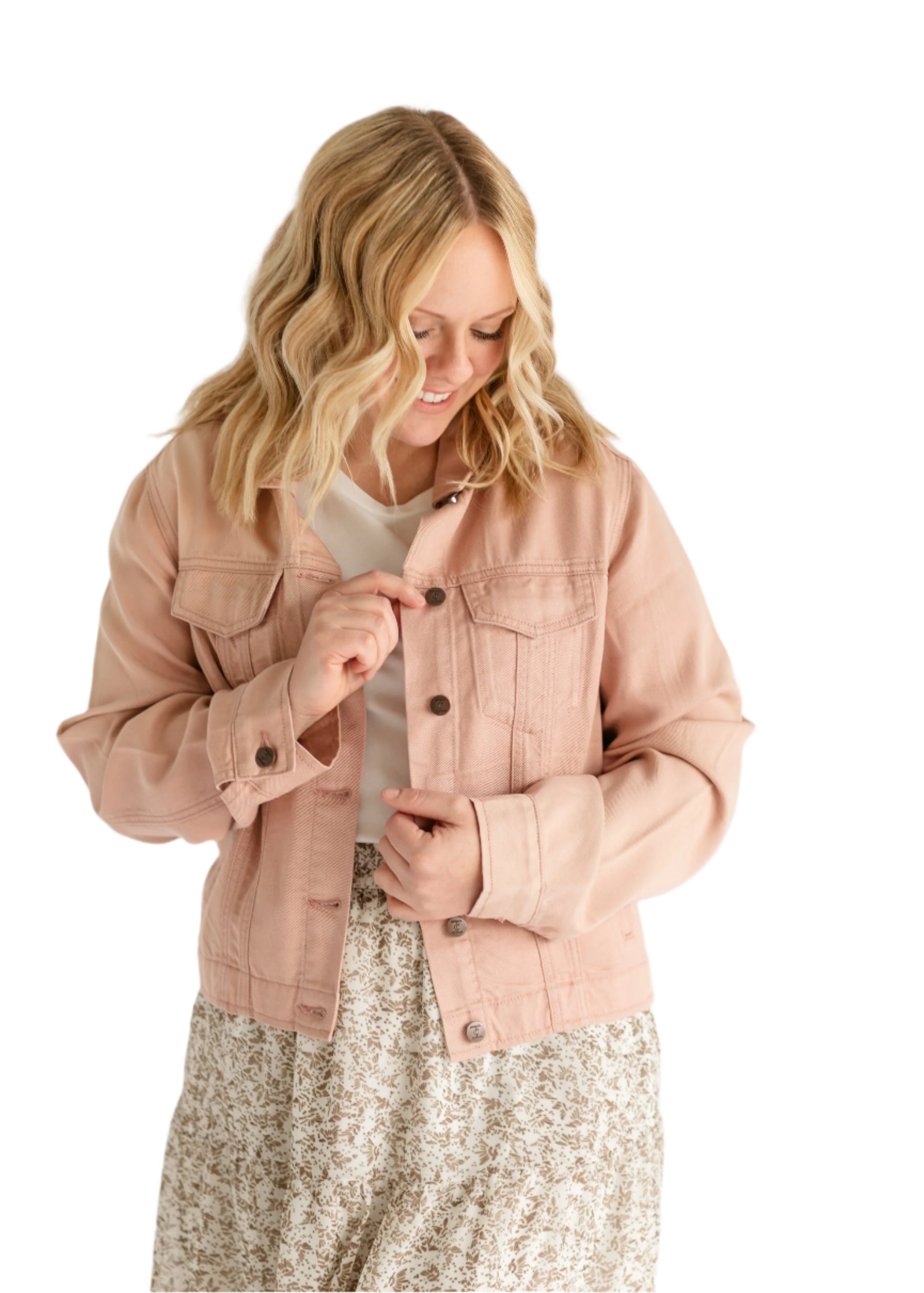 Shea Lightweight Denim Jacket Inherit Co.