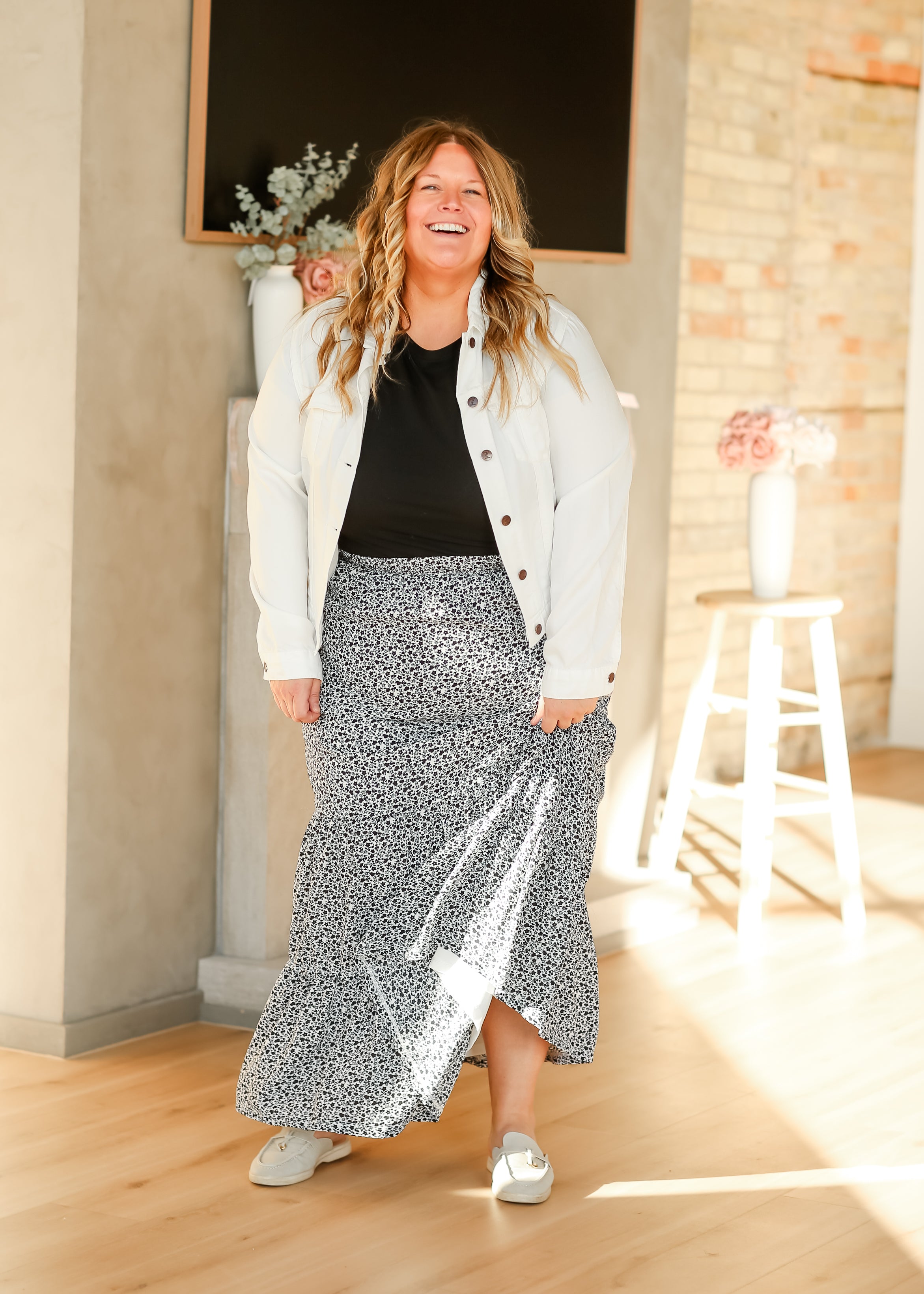 Shea Lightweight Denim Jacket Inherit Co.